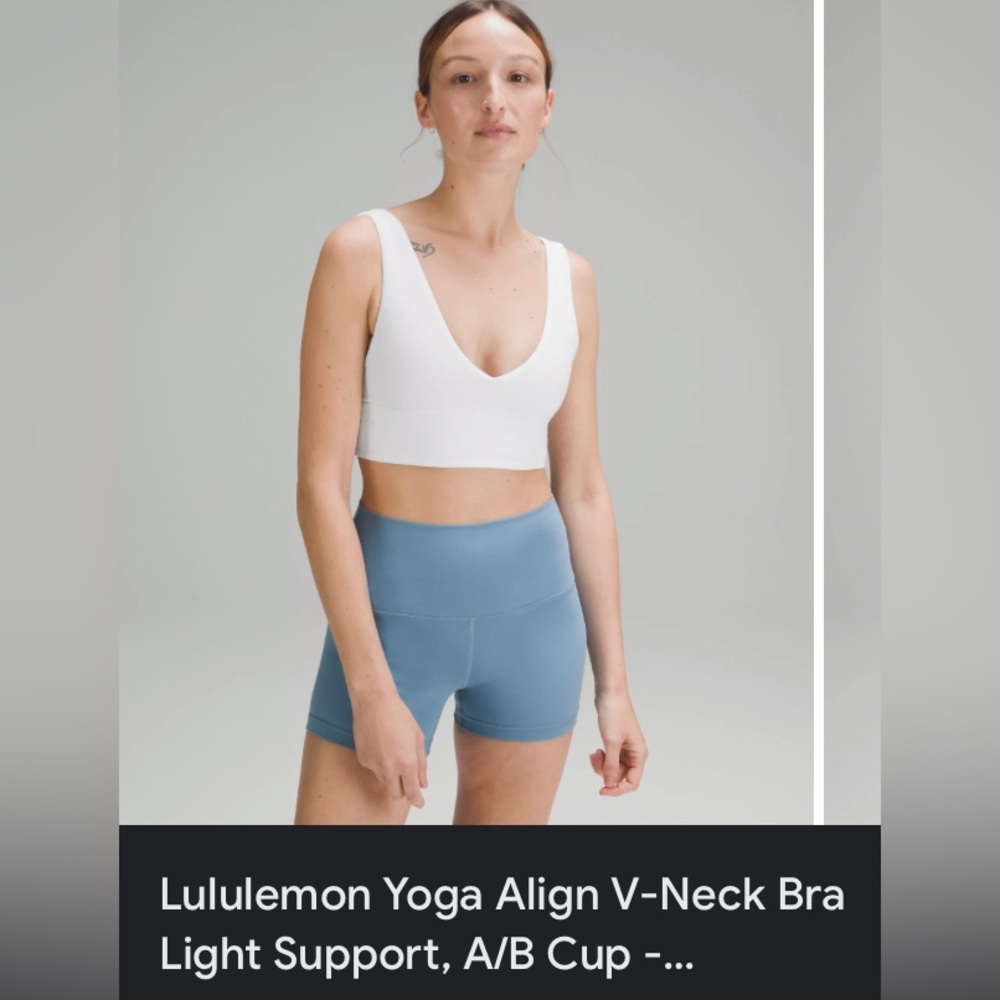 Lululemon Align V-neck sports bra, new without tags